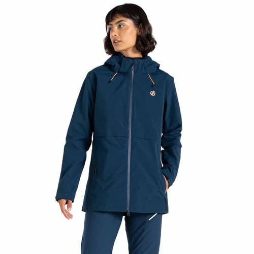 Dare2b Damen Jacke Regenjacke Wanderjacke Switch Up II Jacket, Farbe:Navy, Artikel:-2V7 moonlight denim, Größe:38