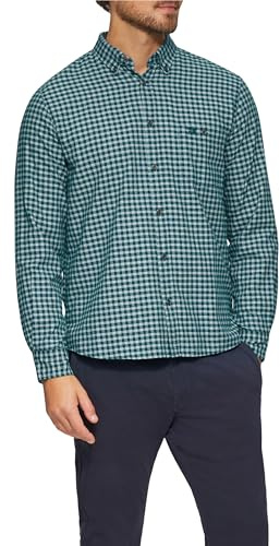 s.Oliver Regular Fit: Kariertes Hemd mit Button-Down-Kragen