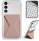 MOFT Kartenhalter Handy Ständer, Unsichtbare Selbstklebende Kartenhalter Portemonnaie, MOVAS Veganes Leder Stick On Karten Portemonnaie für iPhone Android Smartphones (Classic Nude)