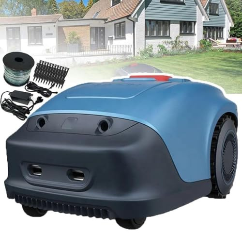 Cortadora de césped robótica inteligente automática, cortadora de césped for jardín con control por aplicación, planificación de ruta, dispositivo de protección de seguridad y sistema antirrobo, for j
