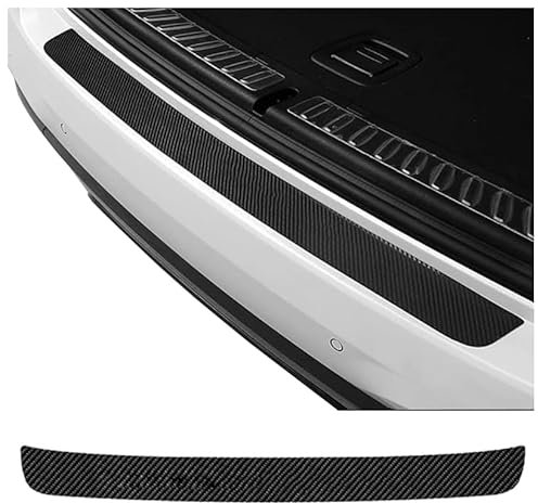 SZPXXX Auto Kohlefaser Heckstoßstangenschutz für VW Golf 6 /VI Variant (1K BJ 2003-2013), ladekantenschutzkofferraum,stoßstangenschutz Hund,Kohlefaser Stoßstangenschutz Aufkleber,Kratzschutz