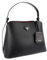 Prada Damen Schwarz Saffiano Leder Schultertasche 1BA251