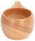 KIMISS Nordico, Tazza Finlandese in Legno Legno di Gomma Intero con Manico Tazza Sospesa Tazze da Cappuccino in Gomma Manico in Stile Fibbia Appesa Pratico caffè Al Latte Fibbia Intera