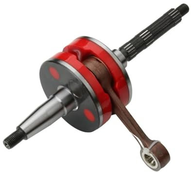 Albero motore da corsa for scooter Piaggio 50 Diesis Fly Free Liberty Nrg Mc3 Ntt Quartz Sfera Typhoon Zip Rst Sp 50cc 4316255 2T Parti(Bakelite Crankshaft)