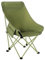 HI SUYI High Back Moon Camping Chairs Portable Large Heavy Duty Folding Saucer Lounge Chair with Side Storage Pocket Head Padded, Supports up to 400lbs