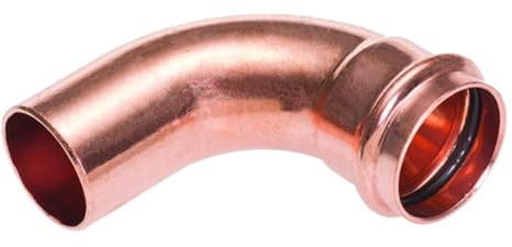 CONEL CONNECT COPPER Press Bogen 90° I/A – V-Kontur | Größen 12–54 mm (22 mm)