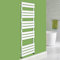 NRG 1600 x 600 mm Designer Flat Panel Heated Towel Rail Radiators Gloss White Bathroom Radiator
