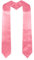 GraduatePro Étole Diplôme Universitaire Adulte Bechalor Bapteme Clergé Volé Prêtre 152cm Rose