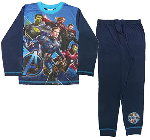 Boys Avengers End Game Pyjamas Set Size 4-5 Years
