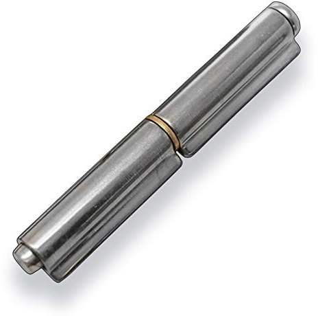 Anschweißscharnier 2-teilig mit herausnehmbarem Bolzen aus A2 Edelstahl in verschiedenen Abmessungen und Verpackungseinheiten (1 Stück 140 mm)