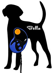 Amerikanischer Foxhound-Hund - Custom Name Hundeleine - Wandhaken