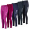 Lazura - Reitleggings für Damen Emilia | Vollbesatz aus Silikon | Vollbesatzreithose mit 2 seitlichen Handytaschen | Reithose in der Farbe Cranberry | Reitbekleidung in Größe 40