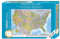Close Up USA Puzzle 1000 Teile - Amerika - 68 x 48 cm Premium Map 2021 - MAPS IN Minutes