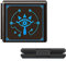 Speicherkarten Tragetasche für Switch Lite NS NX Game Card,Nintendo Switch Memory Card Case,Schutzhülle Aufbewahrungsbox Spiele Cards Tasche 12 Schlitze für Game (Zelda The Eye/Brown)