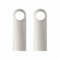 Chiavetta USB 32 GB, 2 Pezzi Mini Pen Drive 32 Giga Portatile USB Key Pennetta USB 32GB per PC, Laptop, ecc (Argento*2PCS)