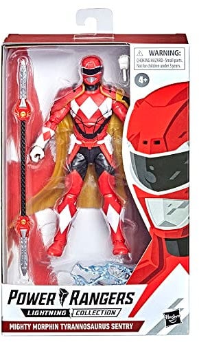 Power Rangers Lightning Collection Mighty Morphin Tyrannosaurus Sentry Figurine articulée exclusive (Tyrannosaurus Sentry)
