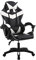 Panana Gaming Chair Heavy Duty Reclining Swivel Chair Ergonomic with Pillow and Lumbar Cushion (White)