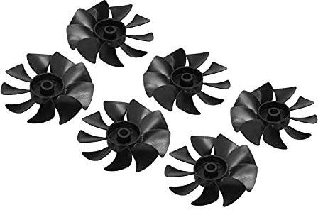Lame del Motore del Ventilatore del Motore del Compressore Ventola di Raffreddamento a Basso Rumore in ABS Accessori di Ricambio per Pompa del Compressore D'aria con Eliche Curve