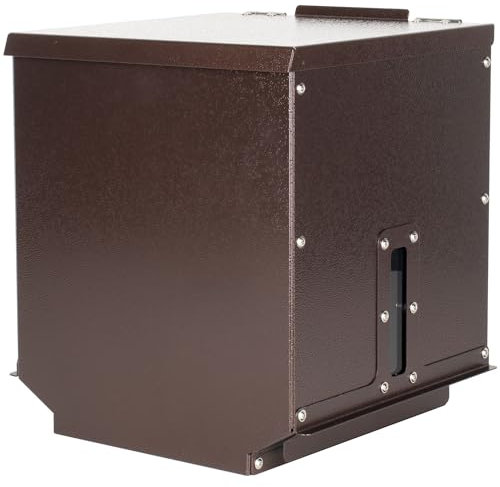 DELSbbq Pellet Grill Trichter Erweiterung für Traeger Pro Serie 22, 34, 575, 780 Grill Upgrade Grill Hopper für Heckklappe 20, Junior 20, Bronson Wood Pellet Grill und Smoker