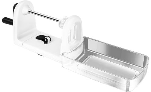 Cortador De Patatas En Espiral, Cortador De Verduras Giratorio Con 4 Cortadores, Cortador De Patatas Fritas En Espiral Manual, Cortador De Patatas En Espiral Para Patatas, Zanahorias, Pepinos, Queso Y