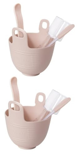 Mipcase 2ensembles Set De Bol Et Outils De Mélange Pour Masque Facial Accessoires Diy Pour Soins De Peau Et Coiffure Kit Complet Avec Cuillère Et De Mélange