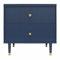 GLigeT Cosmopolitan Elizabeth Couchtisch CosmoLiving Beistelltisch, Marineblau