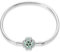 QIKAOLA 925 plata esterlina pulsera de cadena de las mujeres con la serpiente y el corazón broche Adecuado para Pandora Charm Beads Joyería pulseras para las niñas
