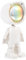 ORFOFE Aufladen Mini Sunset Licht Roboter Design Nachtlicht Romantische Atmosphäre Projektionslicht