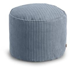 Gutekissen® Kinder Sitzsack „Miki“ - Bequem, Montessori Sitzkissen für Kinderzimmer (Blau, Ø 40 cm)
