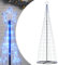vidaXL LED Weihnachtsbaum 550 LEDs Blau 304 cm