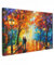 MuchoWow© Wandbilder 90x60 cm Schlafzimmer Home Deko Wohnung Bild Wohnzimmer Fotoleinwand Wand Bilder Leinwand Wall Decor Ehepaar - Liebe - Wald - Kunst