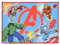 Stoff-Tischset Avengers Marvel Platzdeckchen 40 x 30 cm Tischset abwaschbar und hitzebeständig