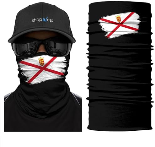 ShopINess Unisex Adult Multifunctional Headwear Bandana Neck Gaiter for Moto Outdoor Sport Events World Cup Tube Scarf (N Ireland)