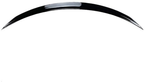 Heckspoiler Lippe Für Benz C-Klasse W205 C205 C63 Coupe C200 C300 2015 2016 2017 2018 2019 2020 2021 2-türiger Heckspoiler Aus ABS Glänzend Schwarze Kohlefaser(No Color)