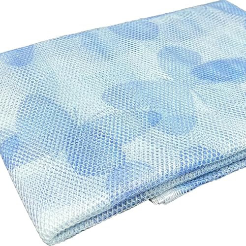 Zanzariera a forma di Tenda Fantasia Farfalle (1, Blu Pastello, 150x250cm)
