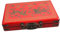 IMIKEYA Holz Mahjong Box im Retro Stil Mahjong Aufbewahrungsbox mit Einfachem Design und Praktischem Verschluss und