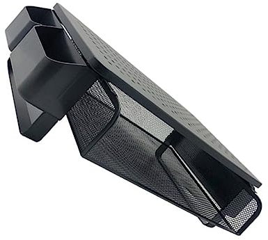 Multifunktionell förhöjd skärm med låda och sidohylla for ergonomisk höjd, hållbart tillbehör for användning