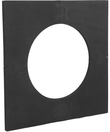 Asixxsix Dartboard-Rückwand, Eva-Dartboard-Umrandungswandschutz mit Abnehmbarem Design für Dartboards in Standardgröße