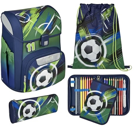 Scooli - EasyStart Schulranzen Set - ergonomischer Tornister für die Grundschule - mehrteiliges Set