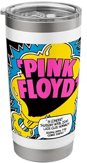 Official Pink Floyd Pop Art Poster V1 Stainless Steel Insulated Tumbler