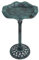 GardenKraft 17430 Bird Bath with Solar Powered Light & Verdigris Metal Effect/Decorative Weatherproof Garden Feature/Easy To Assemble / 80cm x 43cm