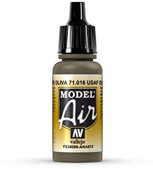 Farbe Vallejo Model Air 71016 USAF Olive Drab (17ml)
