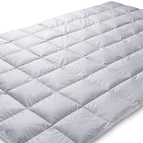 Königin der Nacht ORIGINAL EIDERDAUNE Bettdecke 135x200 cm, mittelwarm Medium (Wärmegrad 3), Füllgewicht: 432 g