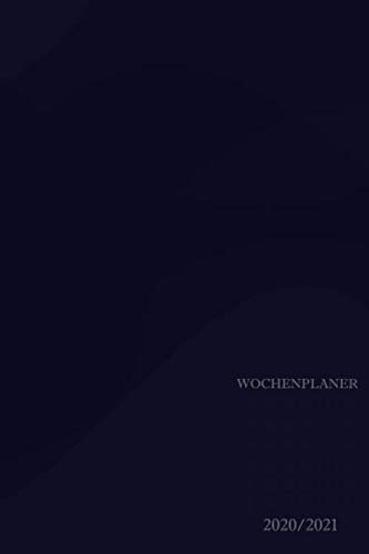 Wochenplaner2020 - 2021: Wochenplaner 2020 - 2021: A5 Kalender Jahresplaner Organizer Terminplaner Buchkalender Terminkalender für 18 Monate, 2020 - ... A5 Softcover, Wellen, Nobel, Klassisch, Edel