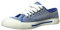 Rocket Dog Jumpin Flat Lace Up Trainers 3 UK Blue Pastel