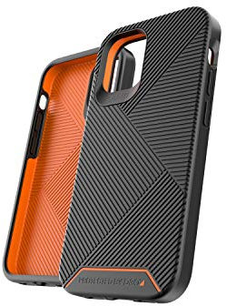 ZAGG Gear4 Battersea D30 Protective Case for iPhone 12 Mini, Slim, Hard Case, Shockproof, (Black)