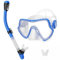 G2RISE SN02 Schnorchelset Erwachsene - Tauchermaske Taucherbrille Trockenschnorchel mit Breath Easy Airflow Tech & Anti-Fog Design für Herren und Damen
