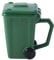 Ceramic 3D Trash Can Shaped Mug With Handle and Wheel - Recycling Bin Coffee Cup - Daily Gift for Men, Women, Girls, Boys