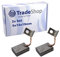 2x Trade-Shop Kohlebürsten 6x14x19mm für Gleichstrom-Lichtmaschine 12V kompatibel mit Mercedes-Benz 0001542514 0001542714 0001542814 0001543614 0001544314