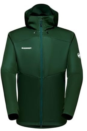 Mammut Herren Ultimate Vii So Hooded Jacket Men Softshelljacke, woods, M